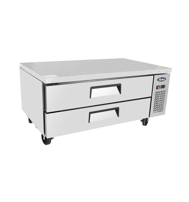Atosa MGF8451GR, 52" (2) Drawer Refrigerated Chef Base