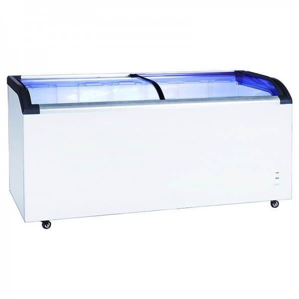 Black Diamond BDCF-12-CG, 50" Sliding Glass Door Chest Freezer 12.5 Cu. Ft.