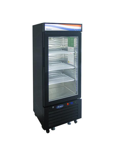 Atosa MCF8726GR, 24" Glass One Door Refrigerator Merchandiser