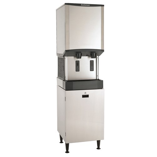 Scotsman HID312A-1, 260 lbs with 12 lbs Storage, Flake Ice/Water Dispenser Air-Cooled