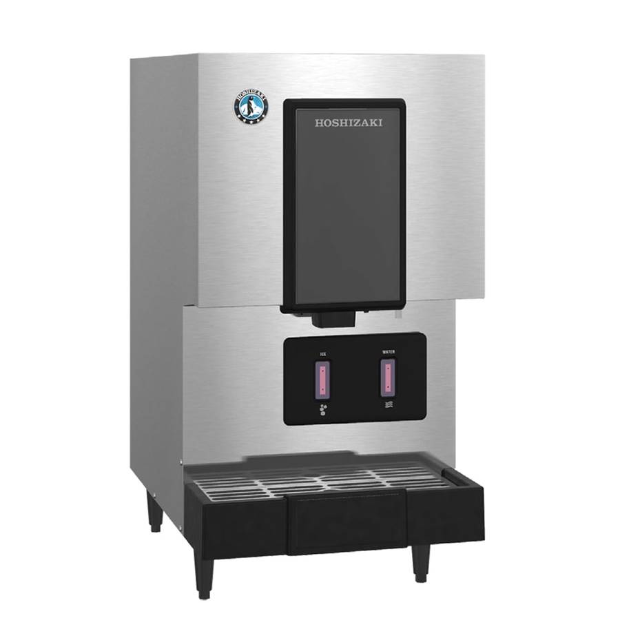 Hoshizaki DCM-271BAH-OS, 288 Lbs Ice/24Hr Cubelet Ice Machine and Water Dispenser