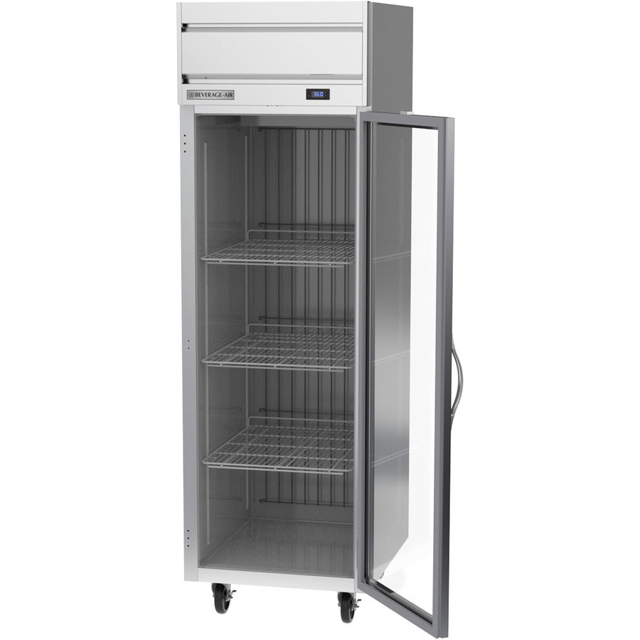 Beverage Air HR1HC-1G, 26" Horizon Top Mount Reach-in Refrigerator Glass Door