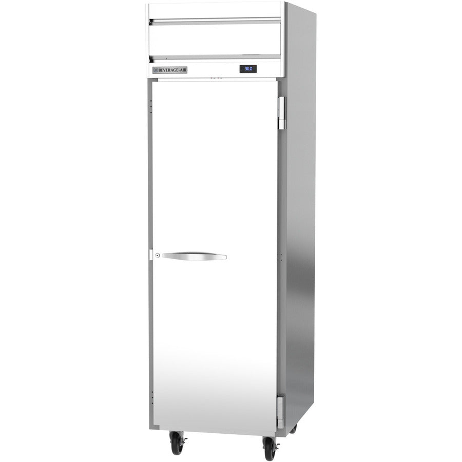 Beverage Air HR1HC-1S, 26" Solid Swing Door Reach-In Refrigerator