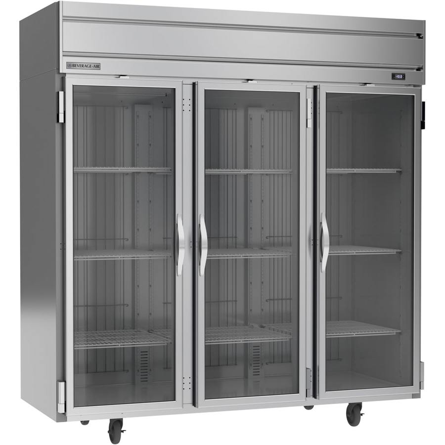 Beverage Air HF3HC-1G, 74" Top Mount Reach-In Freezer