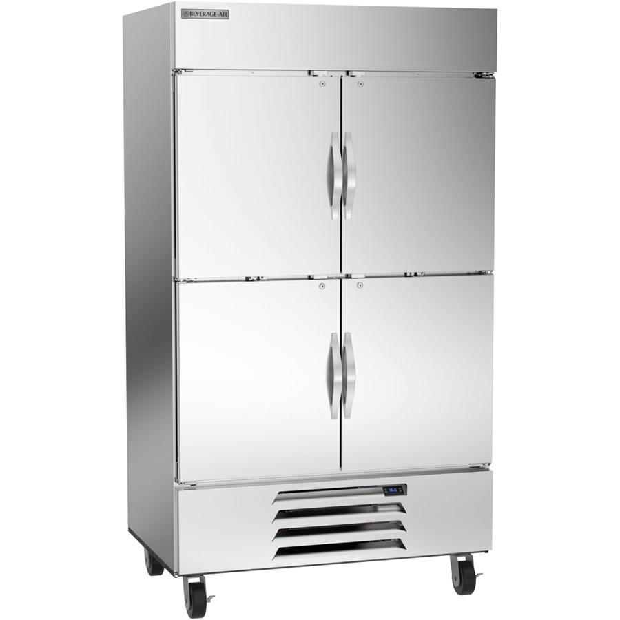 Beverage Air HBR44HC-1-HS, 47” Horizon Series Solid Half-Door Bottom Mount Refrigerator