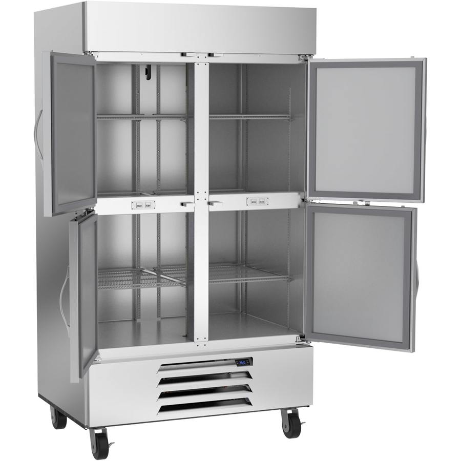 Beverage Air HBR44HC-1-HS, 47” Horizon Series Solid Half-Door Bottom Mount Refrigerator