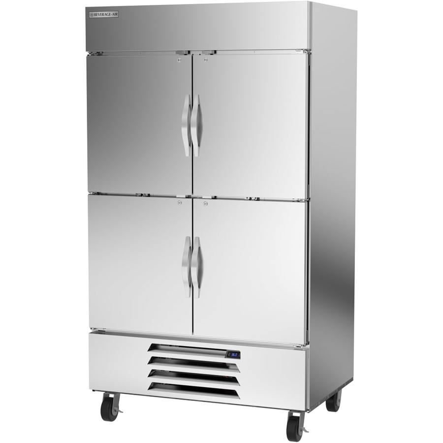 Beverage Air HBR44HC-1-HS, 47” Horizon Series Solid Half-Door Bottom Mount Refrigerator