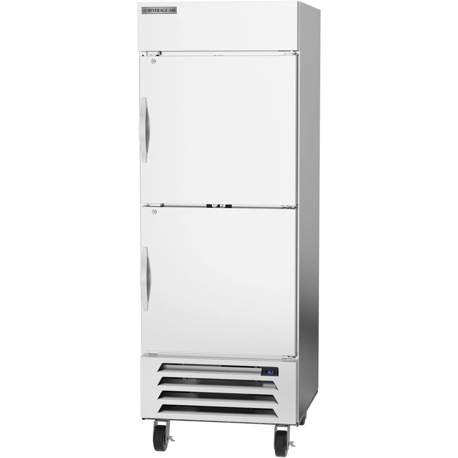 Beverage Air HBR27HC-1-HS, 30” Horizon Series Solid Half-Door Bottom Mount Refrigerator