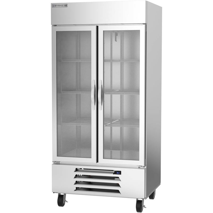 Beverage Air HBR35HC-1-G, 39 1/2” Horizon Bottom Mount Reach-In Refrigerator