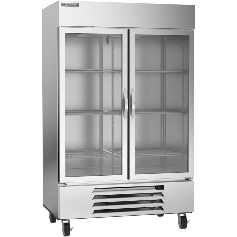 Beverage Air HBR49HC-1-G, 52" Horizon Series Glass Door Bottom Mount Refrigerator