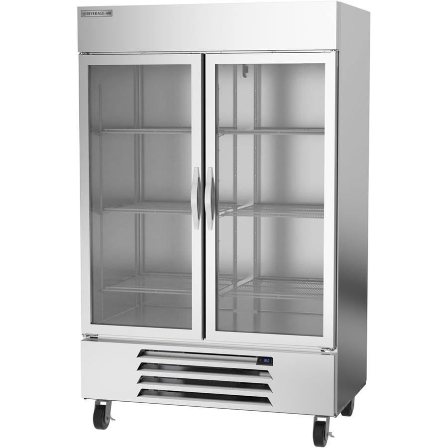 Beverage Air HBR49HC-1-G, 52" Horizon Series Glass Door Bottom Mount Refrigerator