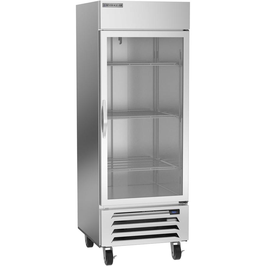 Beverage Air HBR27HC-1-G, 30" Horizon Series Glass Door Bottom Mount Refrigerator