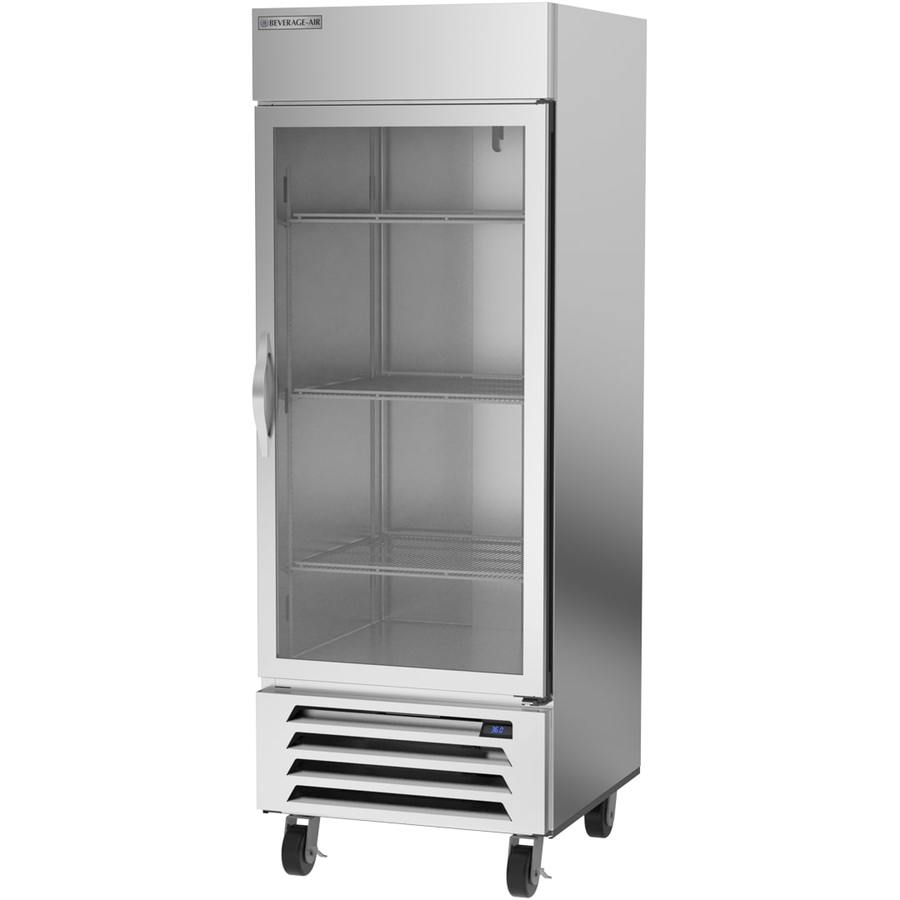 Beverage Air HBR27HC-1-G, 30" Horizon Series Glass Door Bottom Mount Refrigerator