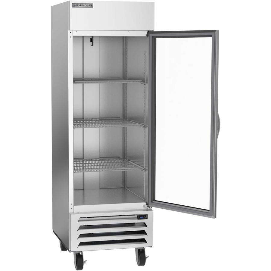 Beverage Air HBR23HC-1-G, 27 1/4” Horizon Series Glass Door Bottom Mount Refrigerator