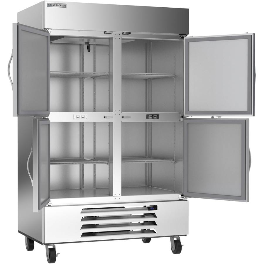 Beverage Air HBF49HC-1-HS, 52" Horizon Series Half Solid Door Bottom Mount Freezer