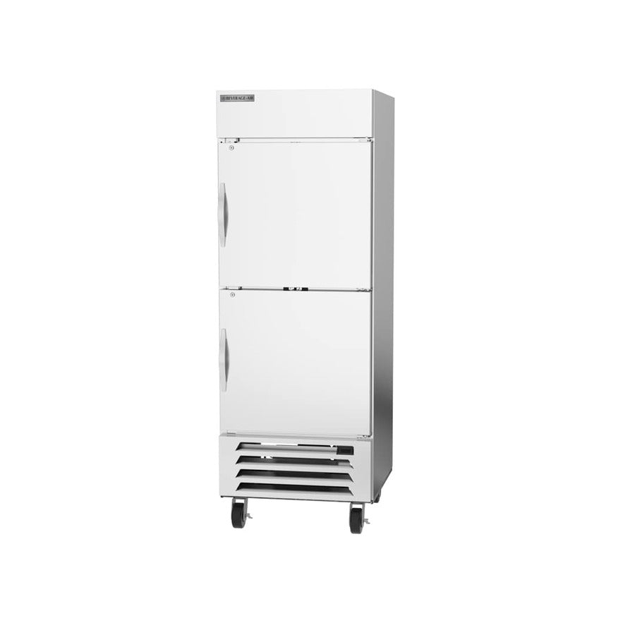 Beverage Air HBF27HC-1-HS, 30" Horizon Series Solid Half-Door Bottom Mount Freezer