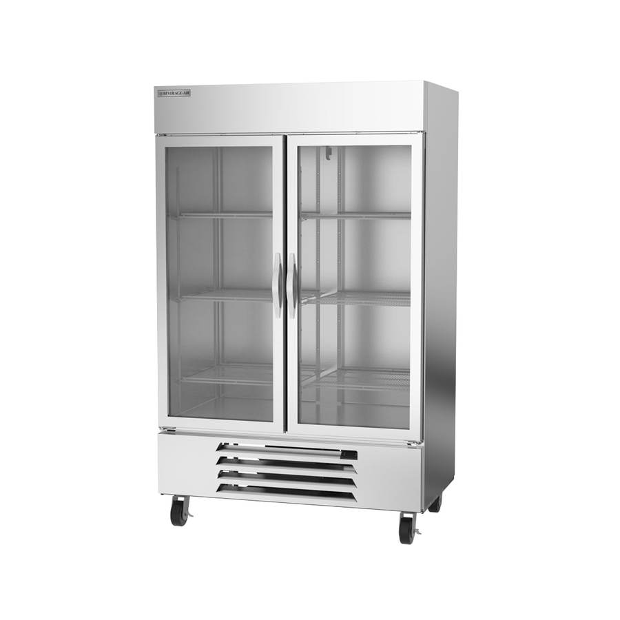 Beverage Air HBF49HC-1-G, 52" Horizon Series Glass Door Bottom Mount Freezer