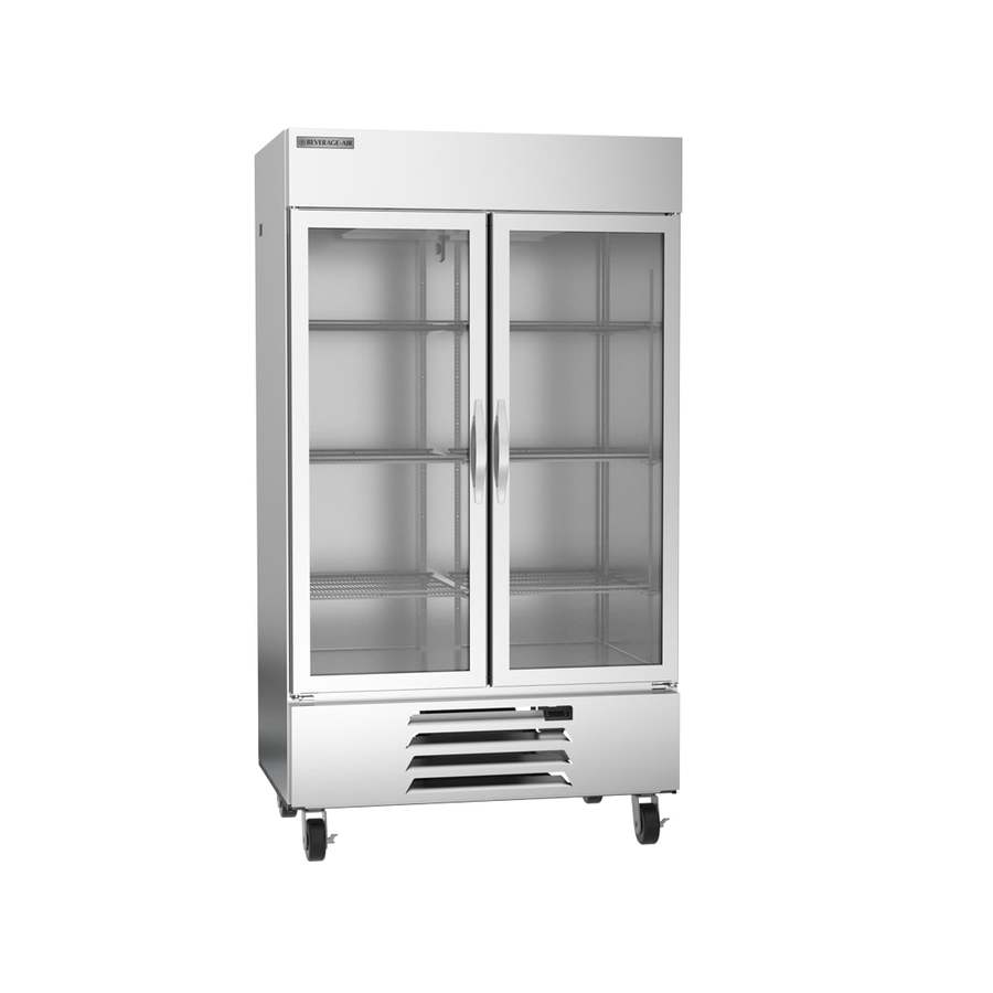 Beverage Air HBF44HC-1-G, 47" Horizon Series Glass Door Bottom Mount Freezer