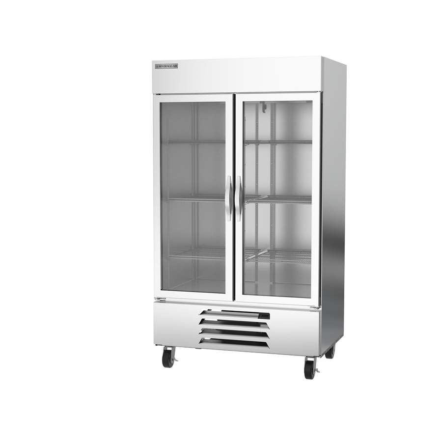 Beverage Air HBF44HC-1-G, 47" Horizon Series Glass Door Bottom Mount Freezer