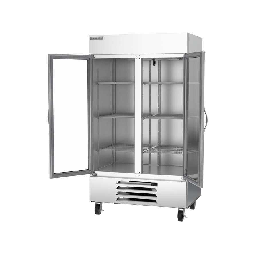 Beverage Air HBF44HC-1-G, 47" Horizon Series Glass Door Bottom Mount Freezer