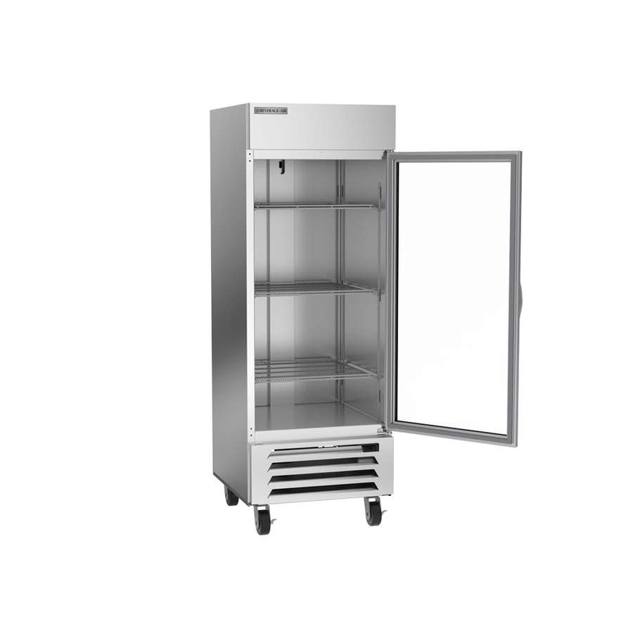 Beverage Air HBF27HC-1-G, 30" Horizon Series Glass Door Bottom Mount Freezer