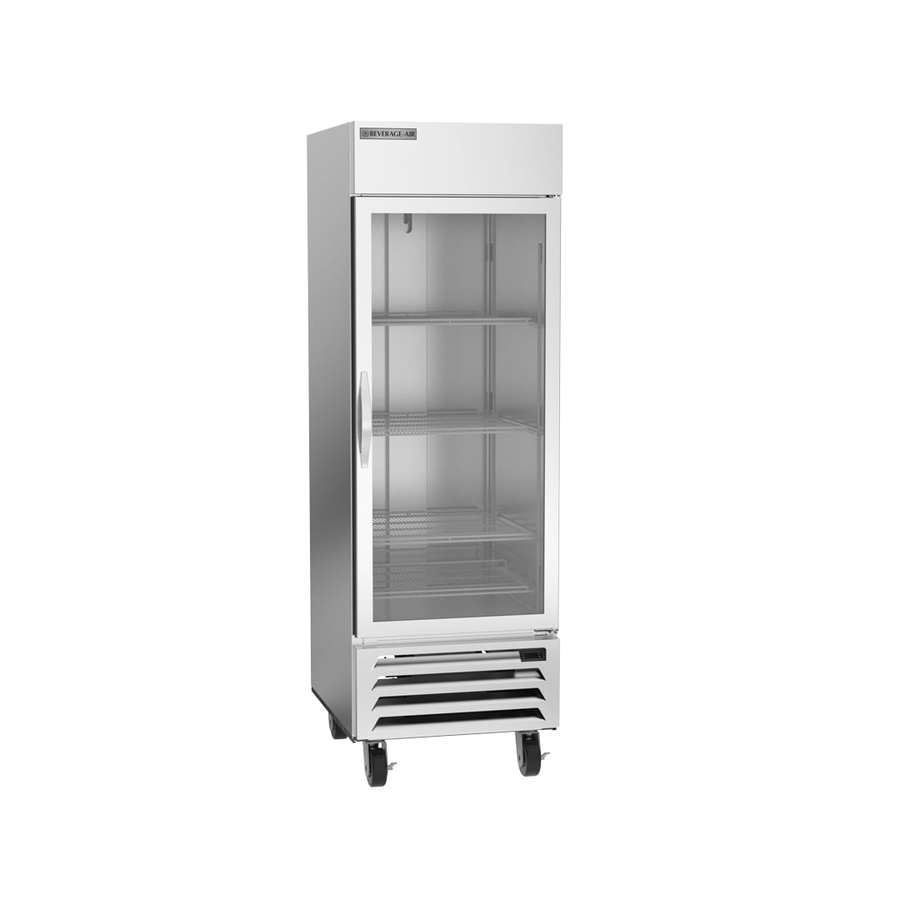 Beverage Air HBF23HC-1-G, 27 1/4" Horizon Series Glass Door Bottom Mount Freezer