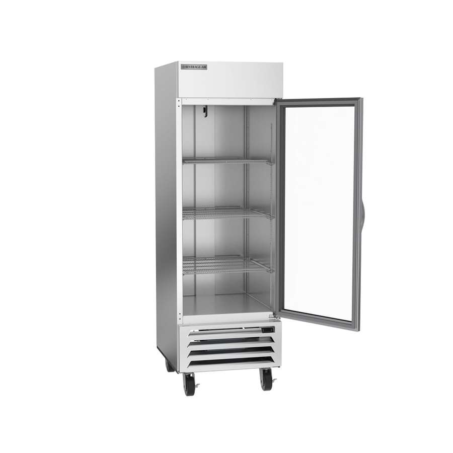 Beverage Air HBF23HC-1-G, 27 1/4" Horizon Series Glass Door Bottom Mount Freezer