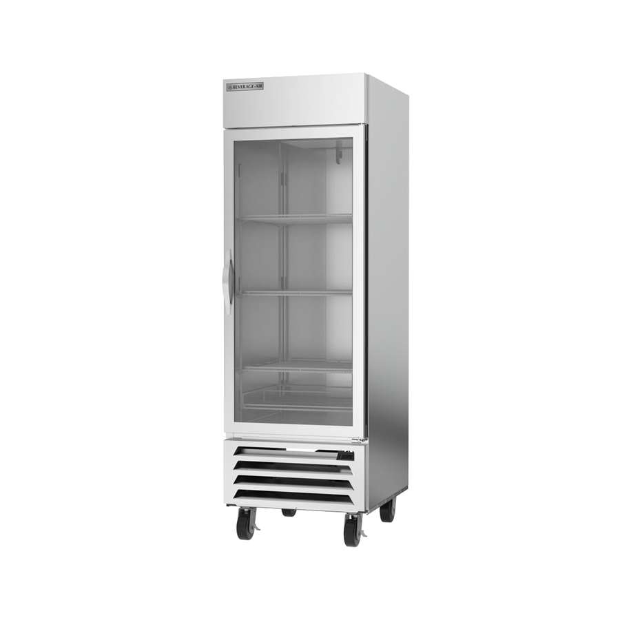 Beverage Air HBF23HC-1-G, 27 1/4" Horizon Series Glass Door Bottom Mount Freezer