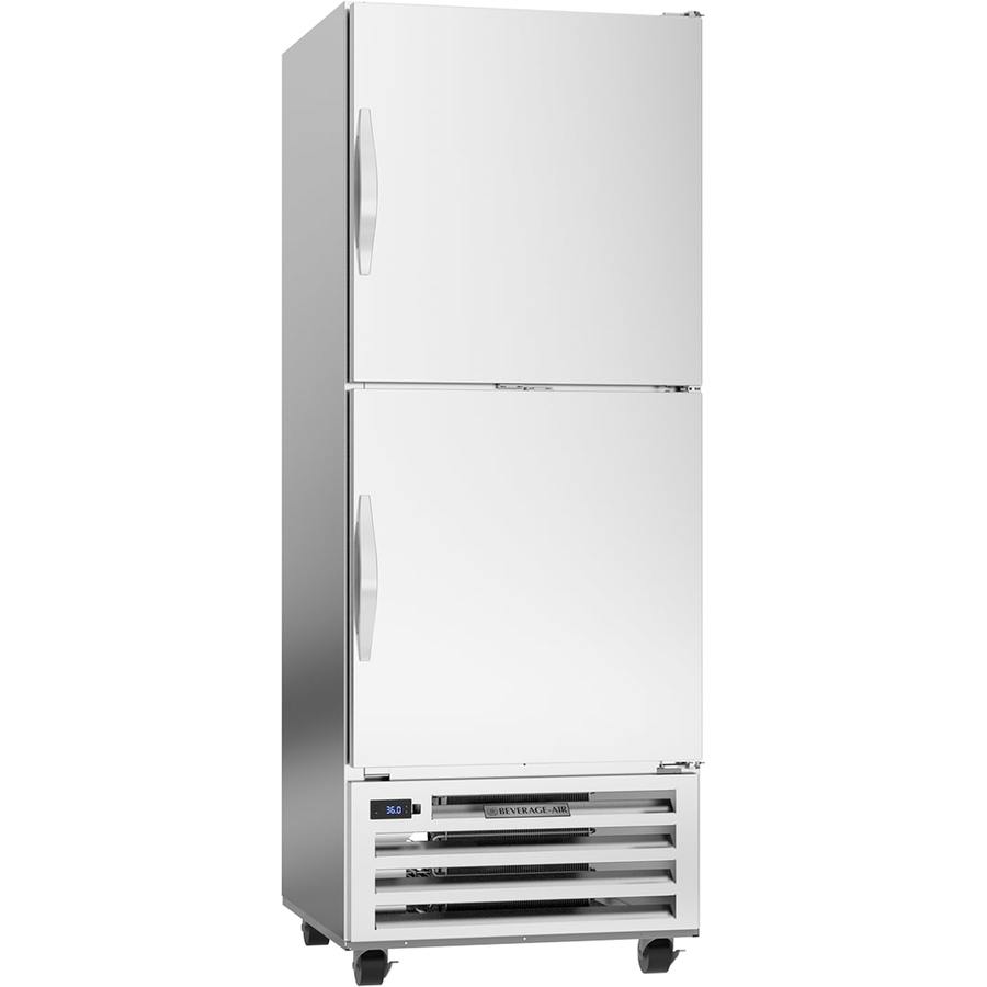 Beverage Air RI18HC-HS, 27 1/4" RI Series Half Solid Door Bottom Mount Reach-In Refrigerator