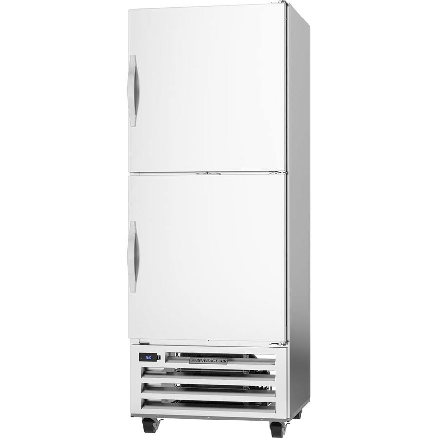 Beverage Air RI18HC-HS, 27 1/4" RI Series Half Solid Door Bottom Mount Reach-In Refrigerator