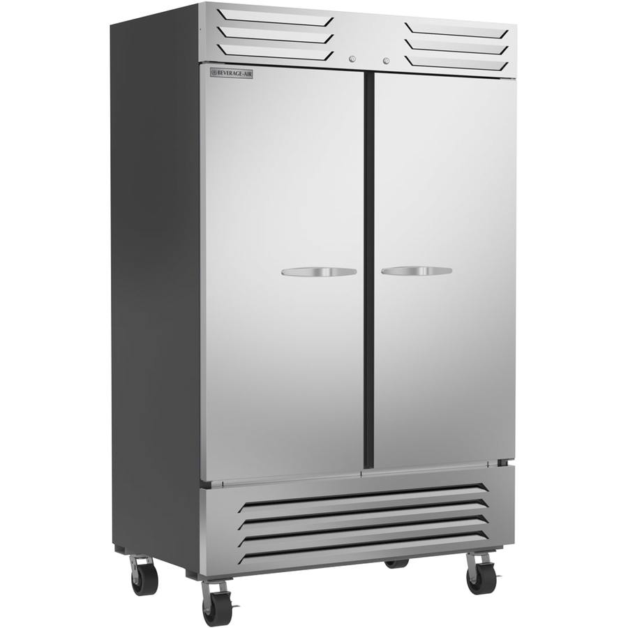 Beverage Air SF2HC-1S, 51 31/32” Solid Door Bottom Mount Reach-In Slate Freezer