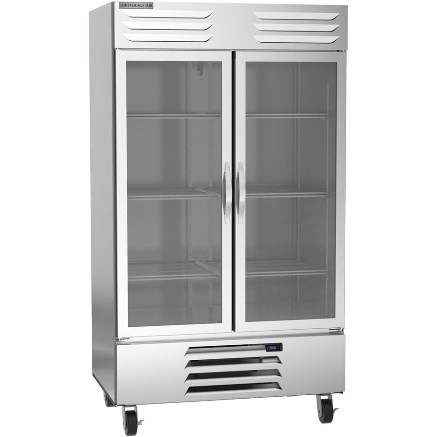 Beverage Air RB44HC-1G, 47" Glass Door Vista® Bottom Mount Reach-in Refrigerator
