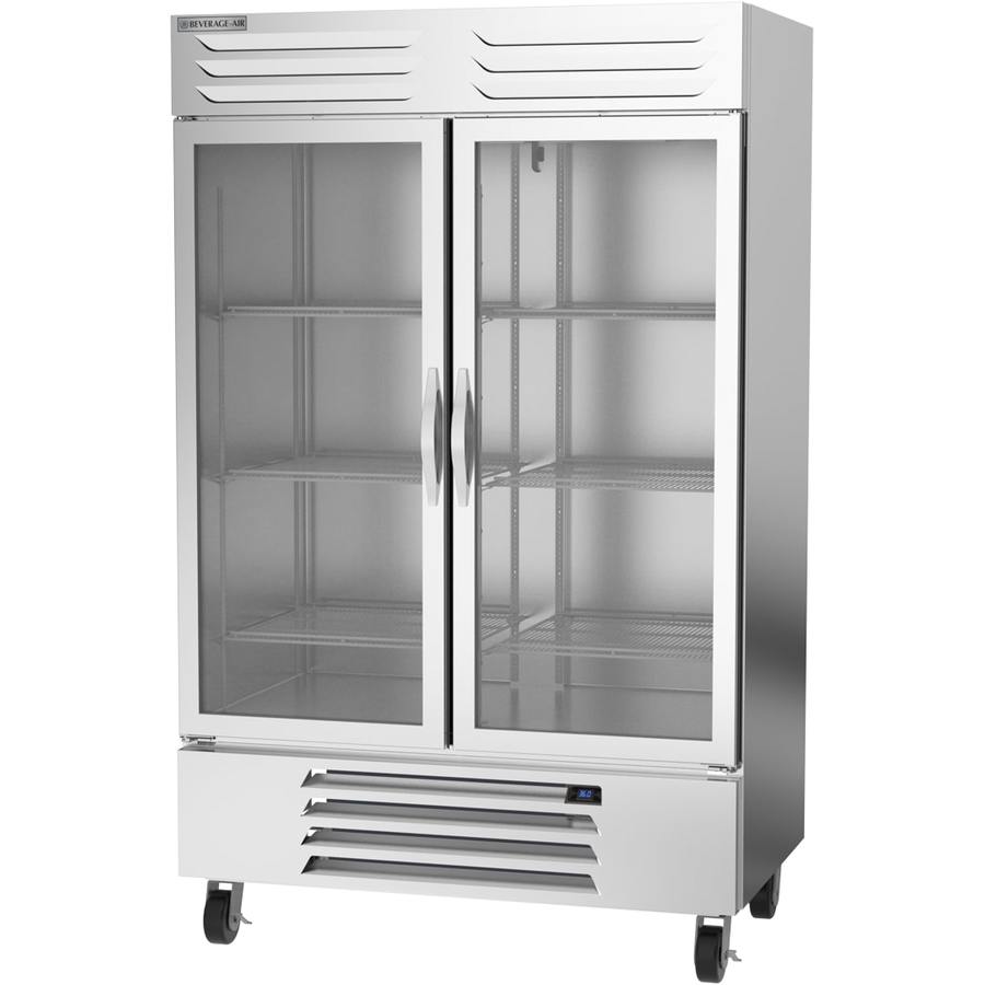 Beverage Air RB49HC-1G, 52" Glass Door Vista® Bottom Mount Reach-In Refrigerator