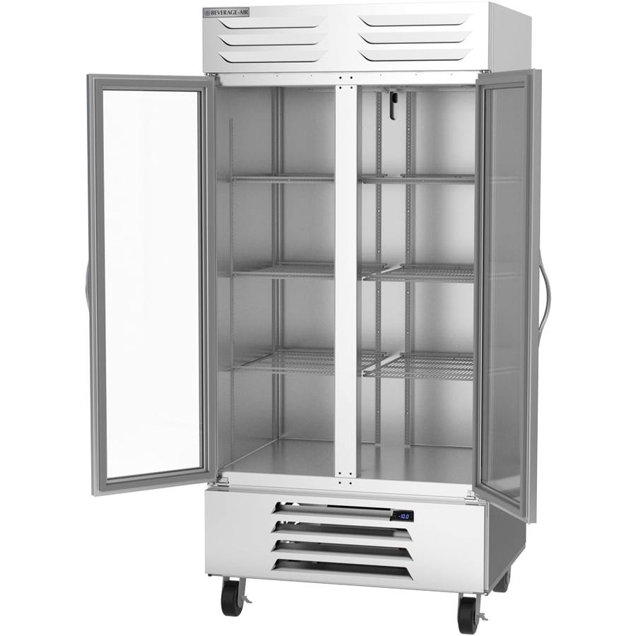 Beverage Air FB35HC-1G, 27 1/4" Glass Door Vista® Bottom Mount Reach-In Freezer