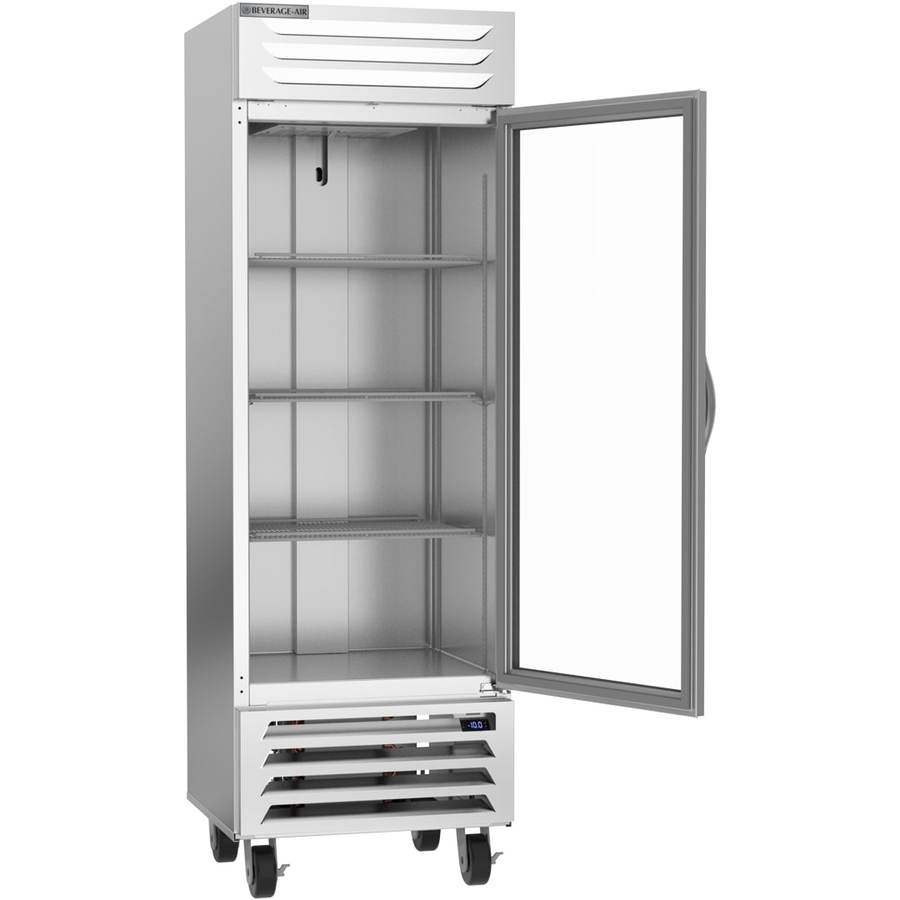 Beverage Air FB19HC-1G, 27 1/4" Glass Door Vista® Bottom Mount Reach-In Freezer
