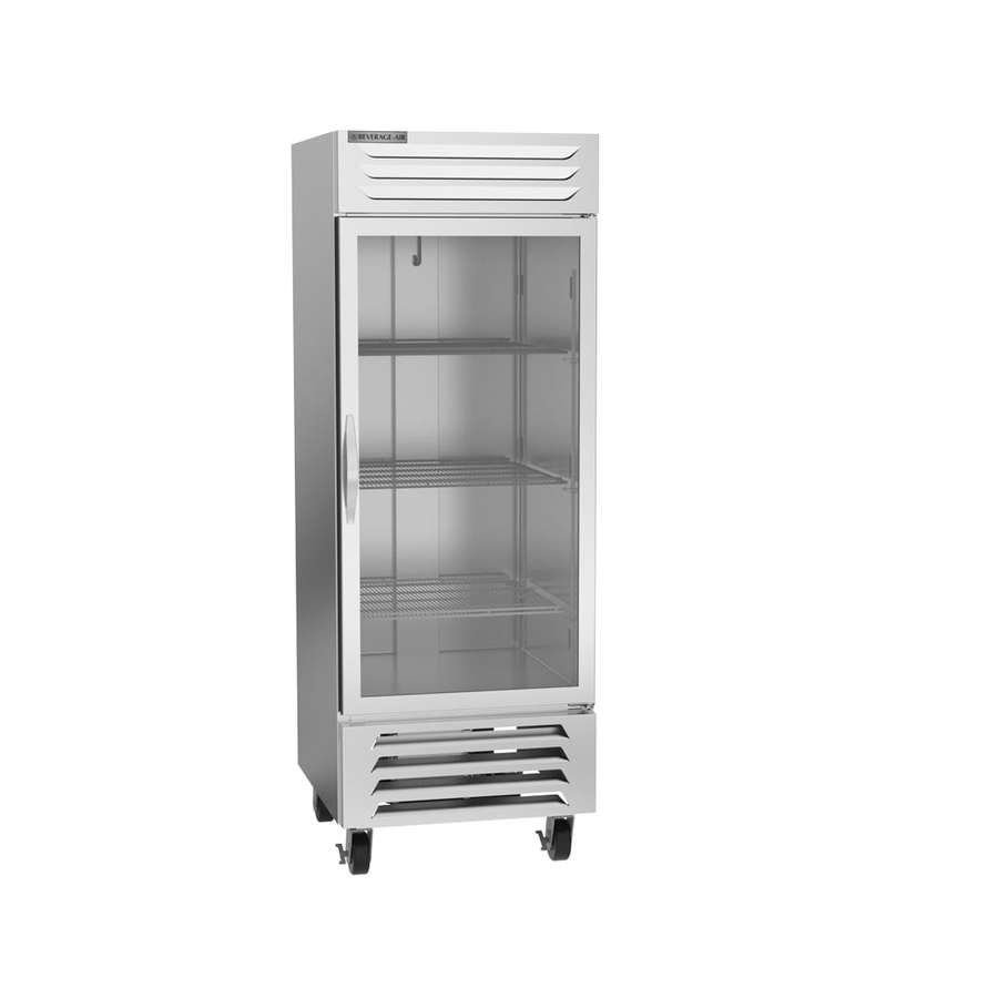 Beverage Air FB27HC-1G, 30" Glass Door Vista® Bottom Mount Reach-In Freezer