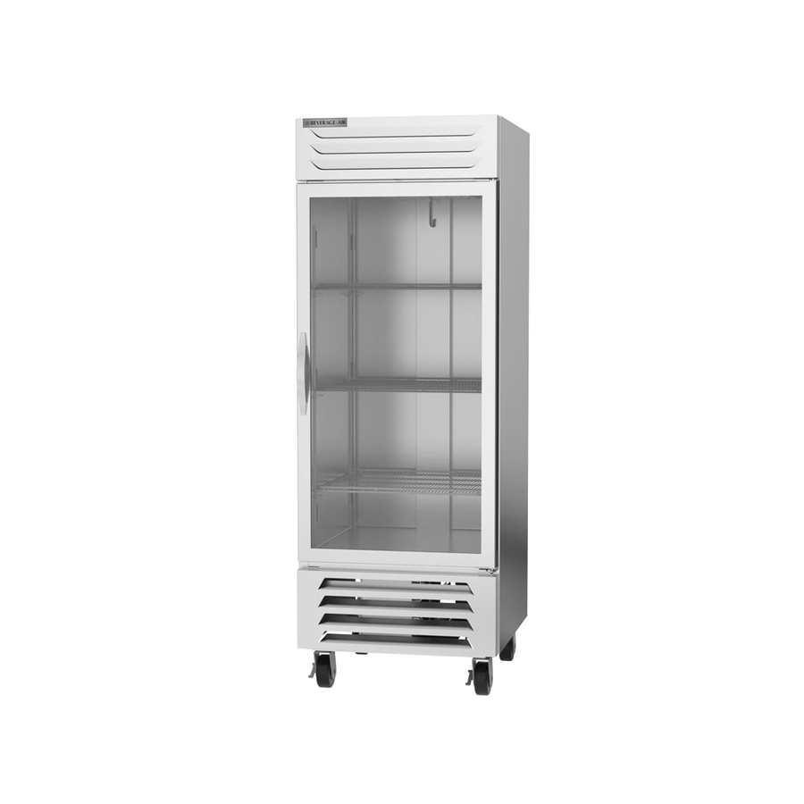 Beverage Air FB27HC-1G, 30" Glass Door Vista® Bottom Mount Reach-In Freezer