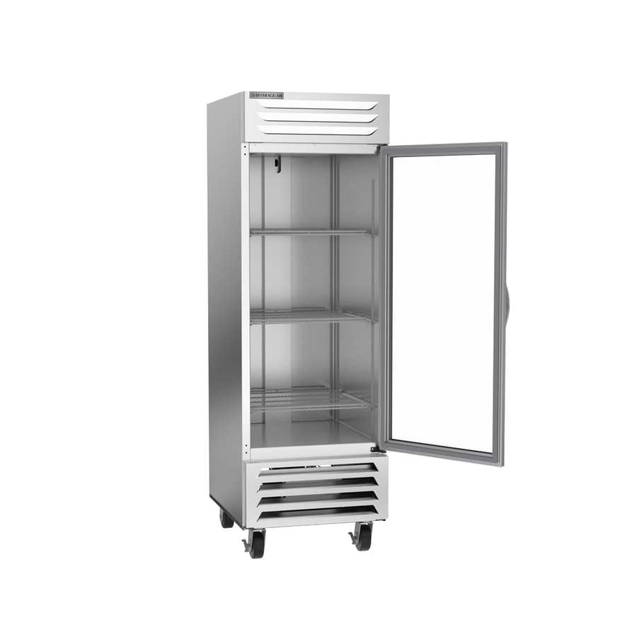 Beverage Air FB23HC-1G, 27 1/4” Glass Door Vista® Bottom Mount Reach-In Freezer
