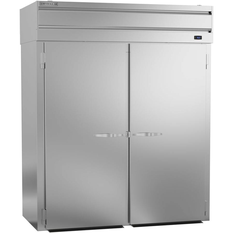 Beverage Air PRT2HC-1AS, 68 7/8" P-Series Top Mount Roll-In Solid Door Refrigerator