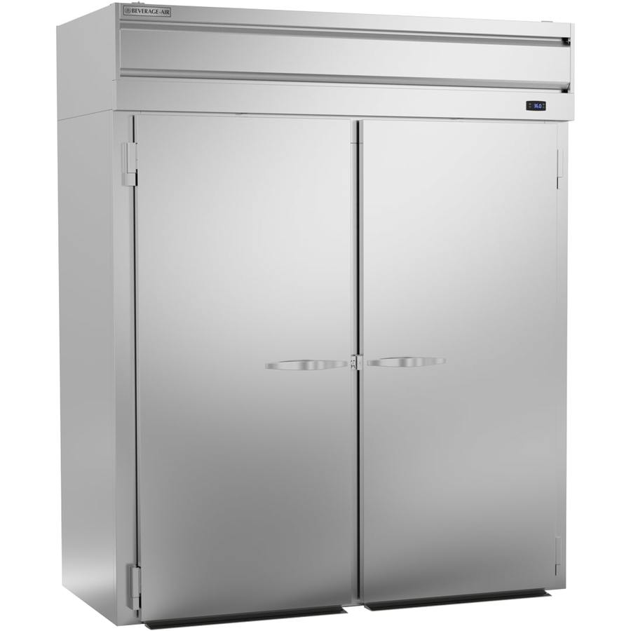 Beverage Air PRI2HC-1AS, 68 7/8” P-Series Top Mount Roll-In Solid Door Refrigerator