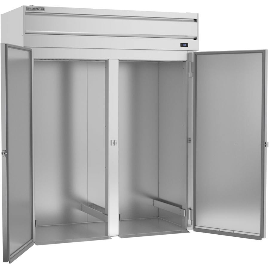 Beverage Air PRI2HC-1AS, 68 7/8” P-Series Top Mount Roll-In Solid Door Refrigerator