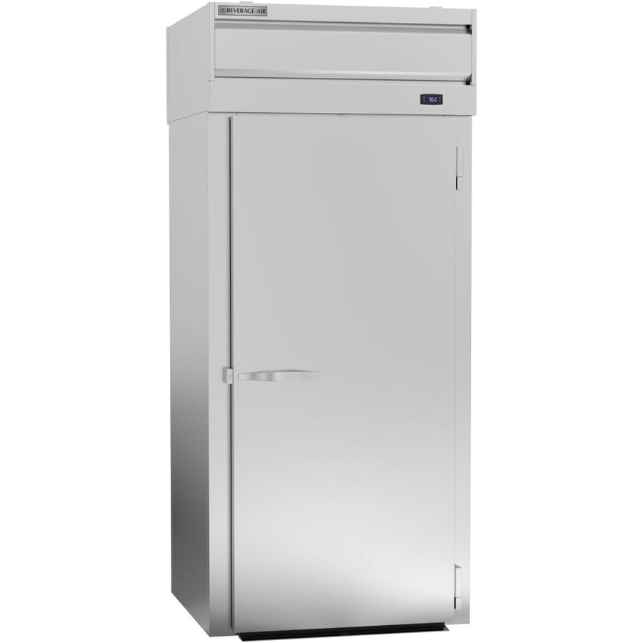Beverage Air PRT1HC-1AS, 36 1/2 P-Series Top Mount Roll-Thru Solid Door Refrigerator