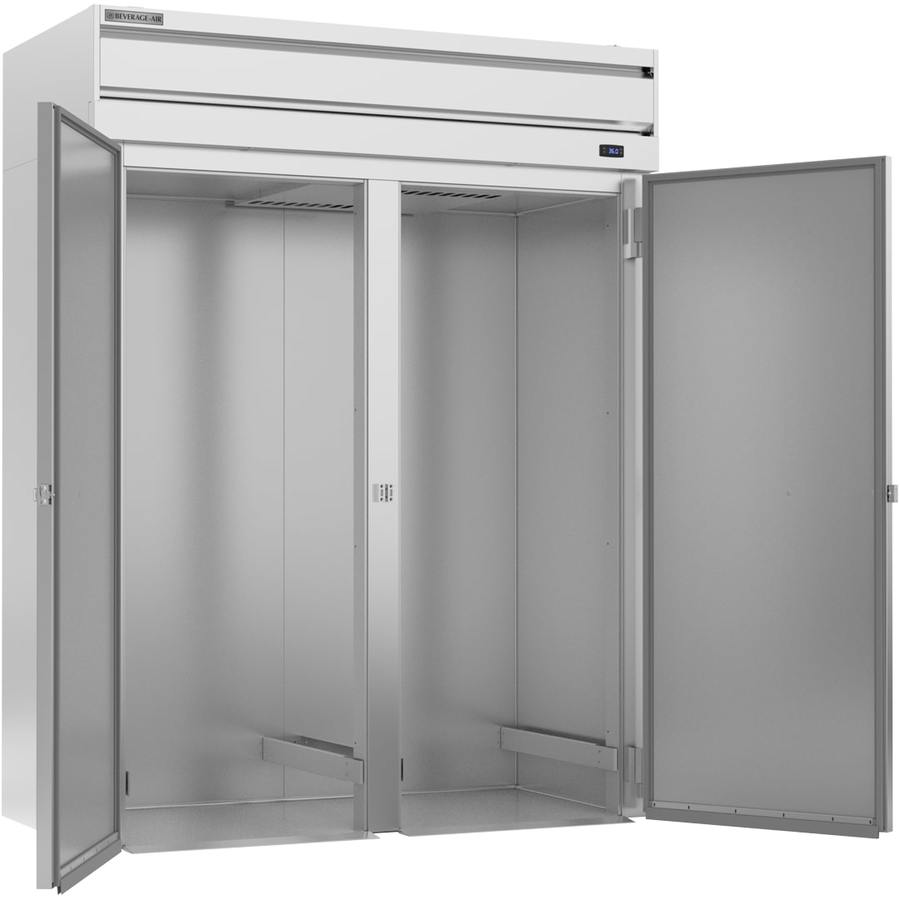 Beverage Air PRI2XTHC-1AS, 68 7/8” P-Series Top Mount Extra Tall Solid Door Roll-In Refrigerator