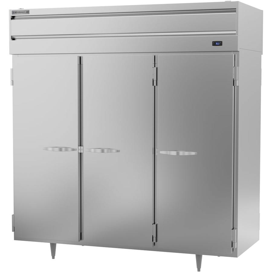 Beverage Air PRD3HC-1AS, 77 3/4" P-Series Solid Door Reach-In Pass-Thru Refrigerator