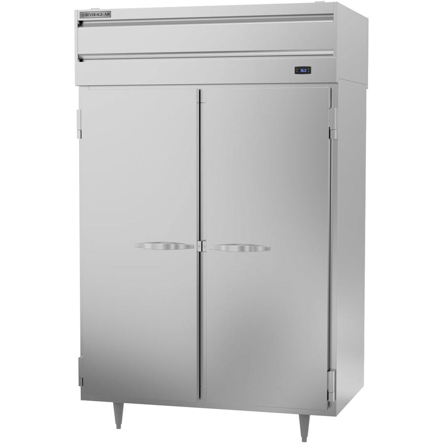 Beverage Air PRD2HC-1AS, 52 1/8" P-Series Solid Door Reach-In Pass-Thru Refrigerator