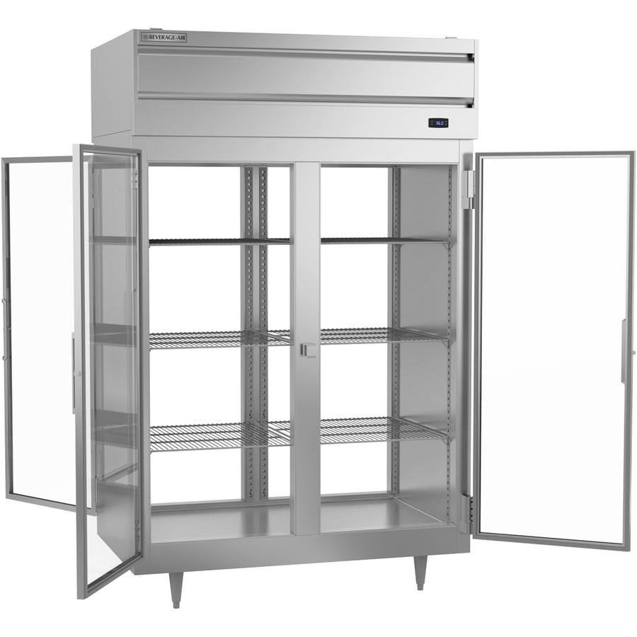 Beverage Air PRD2HC-1BG, 52 1/8"P-Series Glass Door Reach-In Pass-Thru Refrigerator