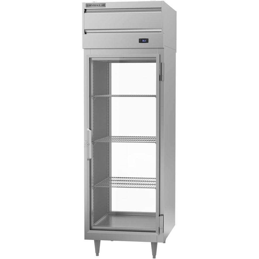 Beverage Air PRD1HC-1BG, 26 1/ 2 P-Series Glass Door Reach-In Pass-Thru Refrigerator