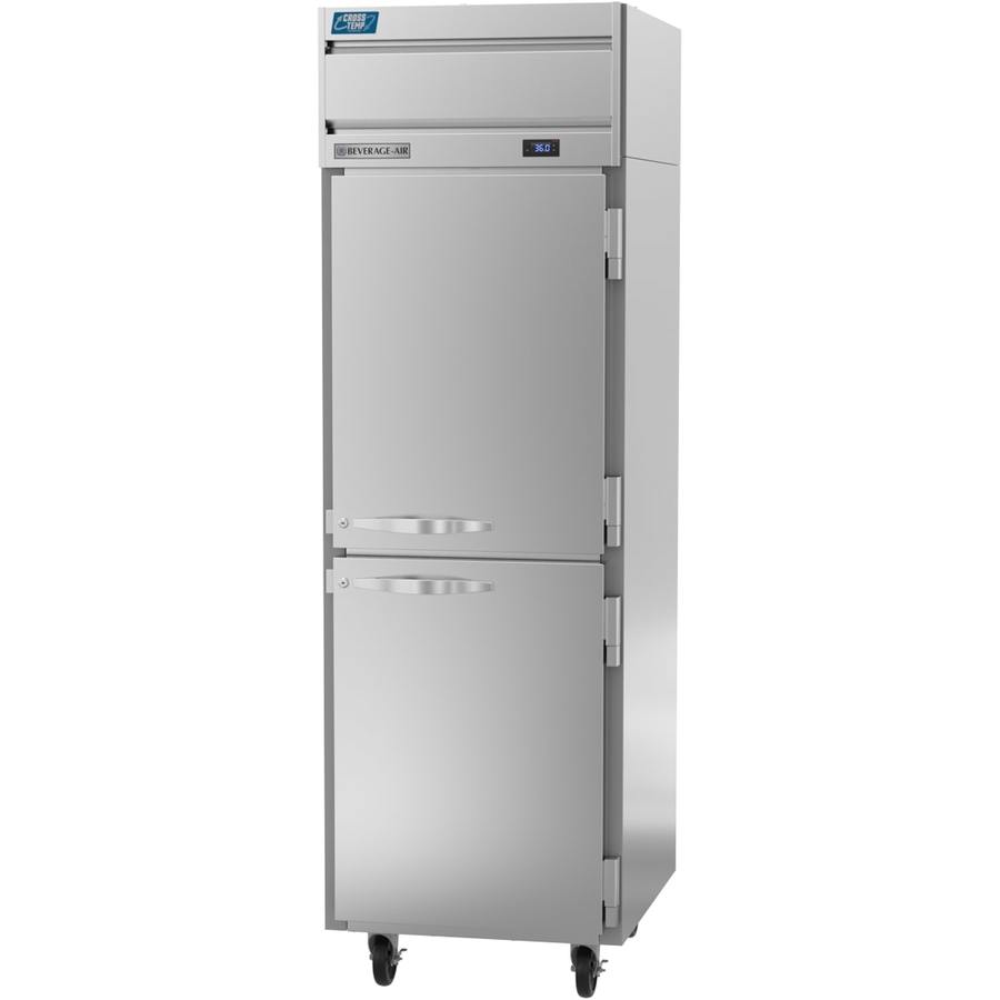 Beverage Air CT1HC-1HS, 22" Half-Solid Door Top Mount Variable Speed Freezer/Refrigerator