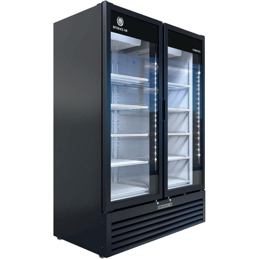 Beverage Air MT53-1B, 54 1/4” Black Hinged Door