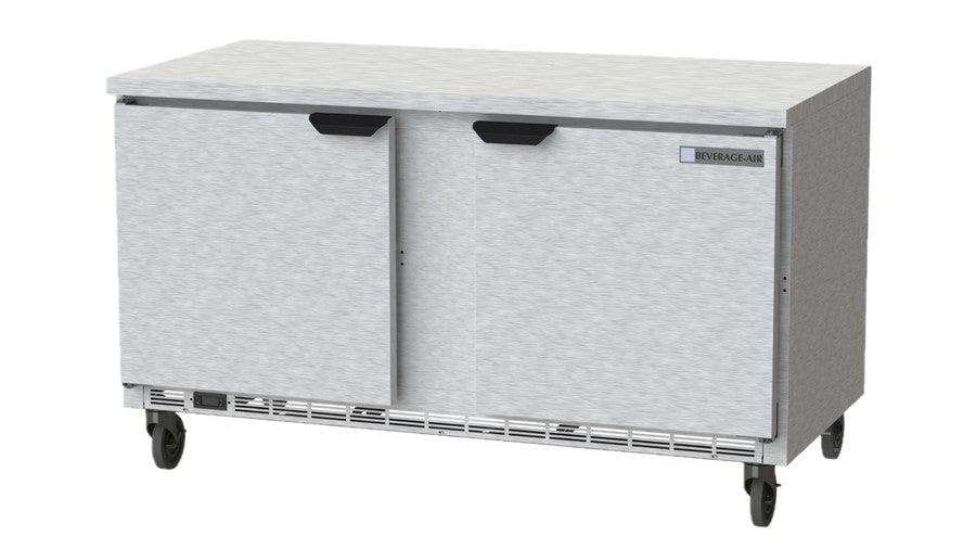 Beverage Air WTR60AHC-FLT, 60" Solid Door With Flat Top